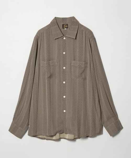 NEEDLES/＜NEEDLES＞ジャガード オープンカラー シャツ/シャツ / ブラウス