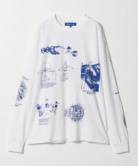 SCRT/＜SCRT＞BLUEPRINT ロングスリーブ Tシャツ/Tシャツ / カットソー
