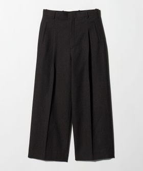 H BEAUTY&YOUTH/＜H＞ウール ファーム 1プリーツ ワイドパンツ/スラックス