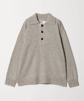 MHL/＜MHL.＞ドライ ウール ニット ポロ/ニット / セーター