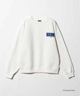 BEAUTY&YOUTH/＜ECM × BEAUTY&YOUTH＞ECM ロゴ プリント スウェット/スウェット / パーカー