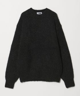 H BEAUTY&YOUTH/＜H＞クラウディ アルパカ クルーネックニット/ニット / セーター