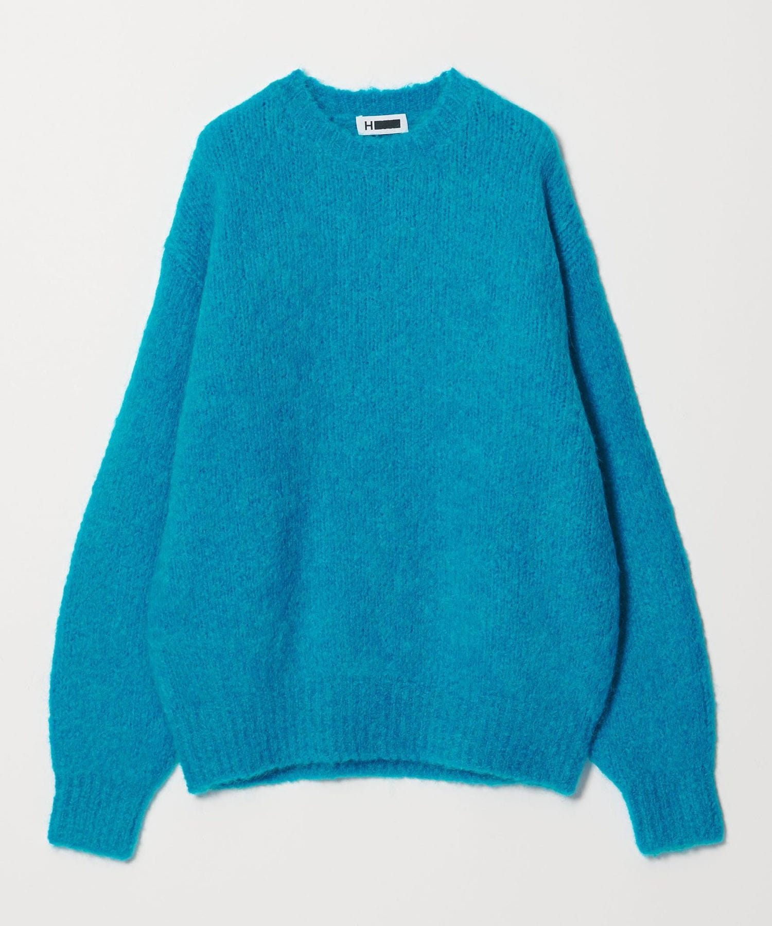 ebureアルパカクルーネックニット NewAnce セーター ニット 「NewAnce」アルパカクルーネックニット