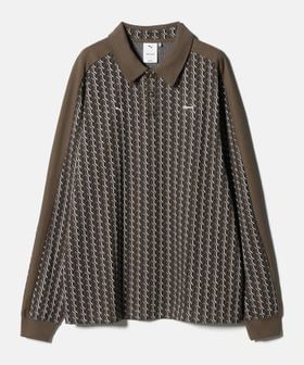 PUMA/＜PUMA × JJJJound＞LONGSLEEVE POLO COLLAR/ポロシャツ/ポロシャツ