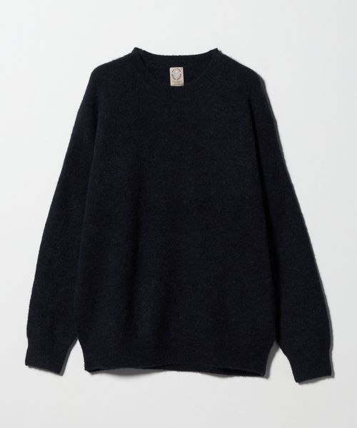 BEAUTY&YOUTH/エアシャギー アルパカ クルーネック ニット/ニット / セーター