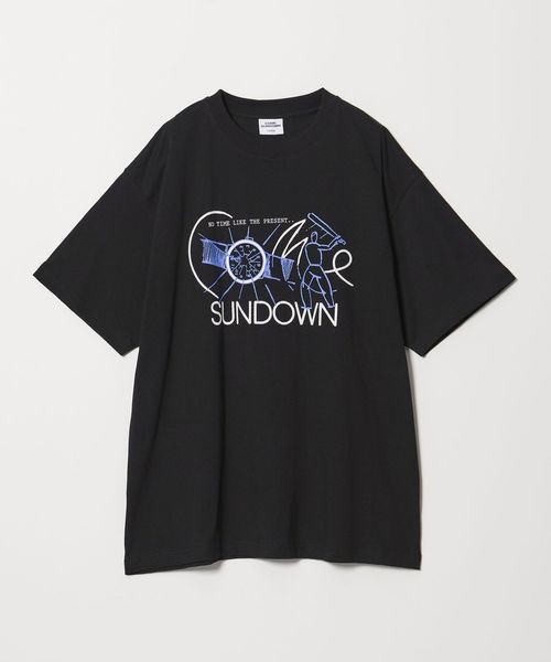 COME SUNDOWN/＜COME SUNDOWN＞TIME T―SHIRT/Tシャツ/Tシャツ / カットソー
