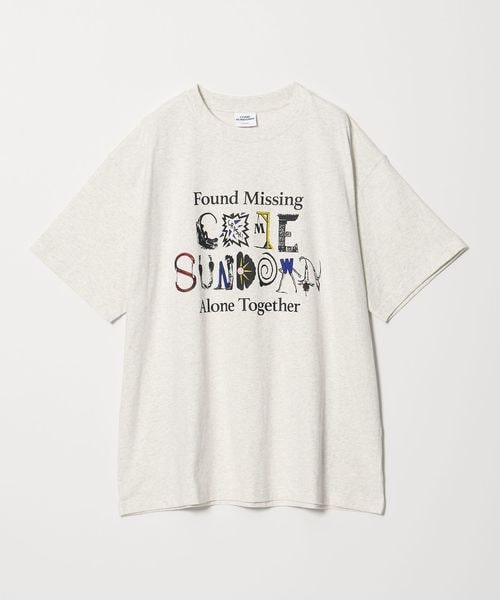COME SUNDOWN/＜COME SUNDOWN＞FOUND MISSING T―SHIRT/Tシャツ/Tシャツ / カットソー