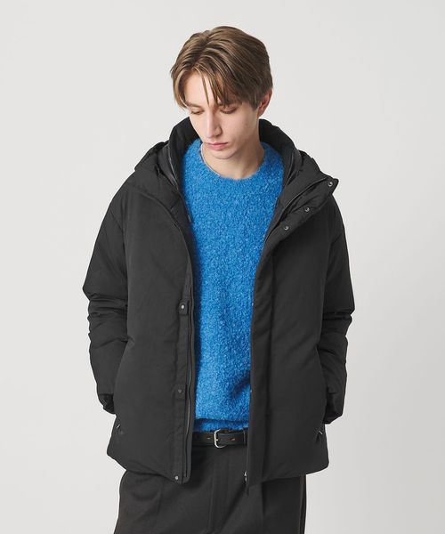 BEAUTY&YOUTH/ 小松マテーレ リラックス フード ダウンジャケット 700FP 撥水機能/ダウンジャケット / ダウンベスト