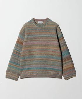 reverve/＜reverve＞BORDER CREW NECK SWEATER/ニット/ニット / セーター