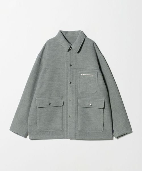 koti/＜koti BEAUTY&YOUTH＞テック メルトンライク カバーオール ライトグレー/カバ―オール