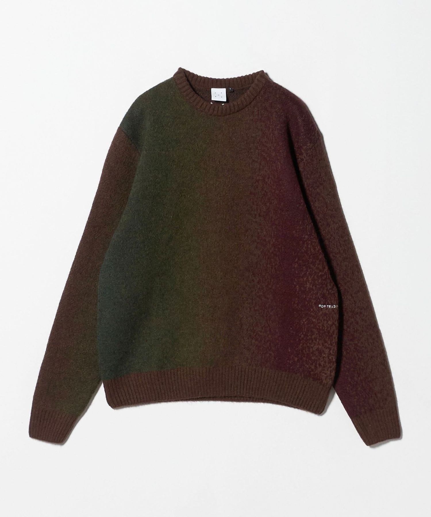 POP TRADING COMPANY＞ST クルーネック ニット
