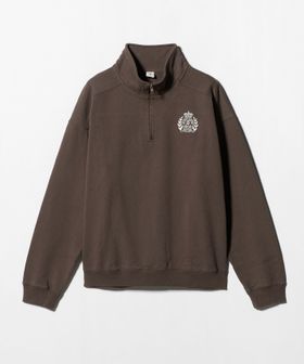 Sporty&Rich/＜Sporty&Rich＞NY CREST EMBROIDERED QUARTER ZIP/スウェット/スウェット / パーカー