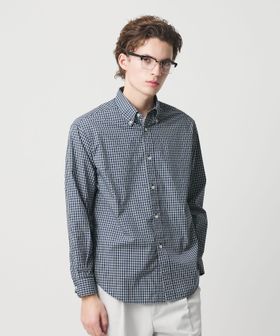 BEAUTY&YOUTH/ミニチェック ボタンダウン シャツ FORM型/シャツ / ブラウス