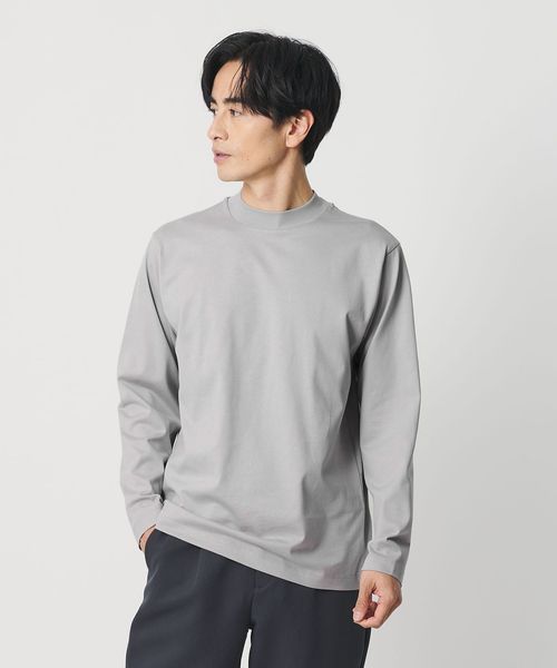 BEAUTY&YOUTH/クリアコットン ジャケット Tシャツ 抗菌・防臭機能付き/Tシャツ / カットソー