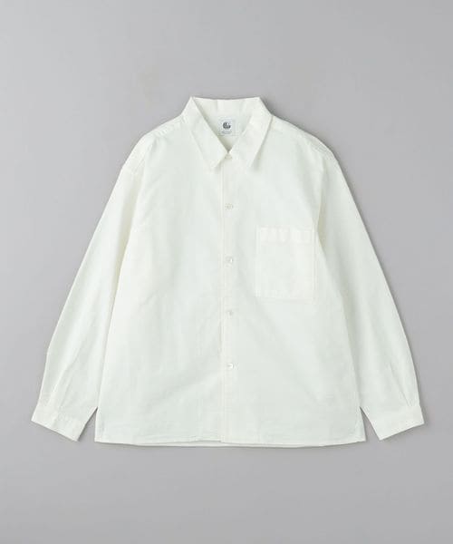 one BEAUTY&YOUTH＞ コットンシルク オックスフォード キャンプ