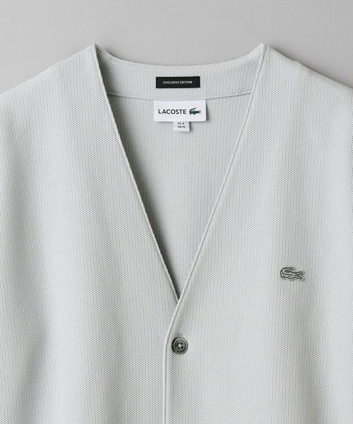 LACOSTE for BEAUTY&YOUTH＞ 1トーン カーディガン