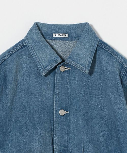【美品】AURALEE オーラリー 21awデニムジャケット AURALEE Selvedge Faded Light Denim デニムジャケット | ALL
