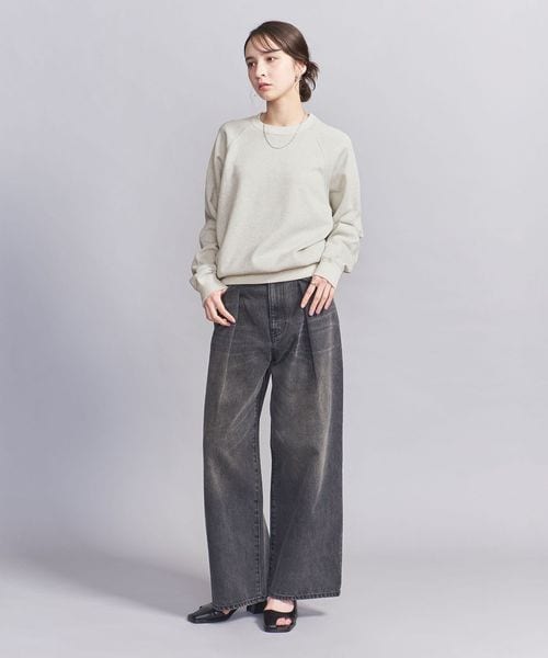 【未使用品】BEAUTY&YOUTH ギャラクシー スウェット　Mサイズ WEB限定】ギャラクシー スウェット