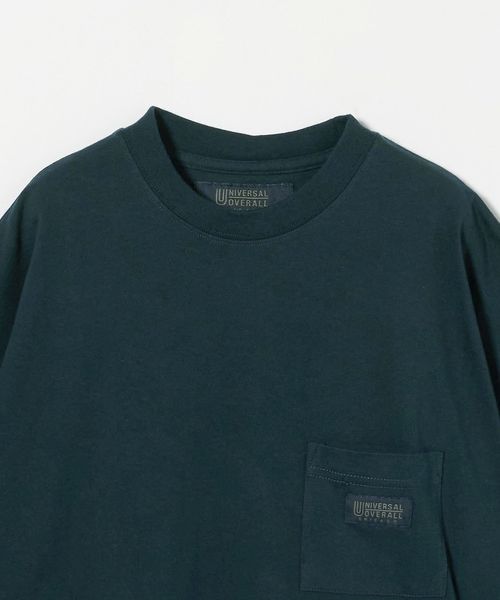 未使用UNIVERSAL OVERALL別注ショートスリーブTシャツ Curensology｜【UNIVERSAL OVERALL】別注ショートスリーブT