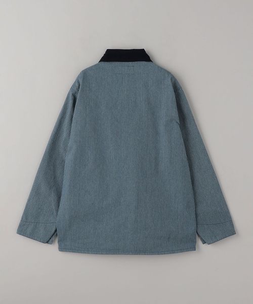 SHIPS 別注 UNIVERSAL OVERALL ヒッコリー SHIPS別注】UNIVERSAL OVERALL ジップオーバーオール ヒッコリー