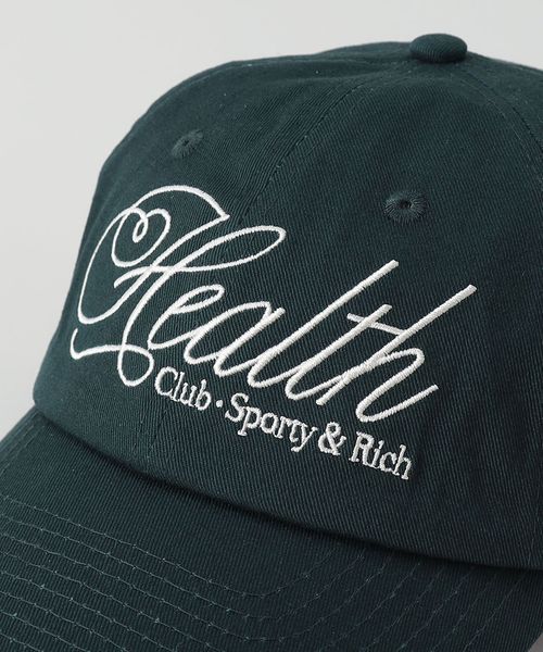Sporty & Rich NY Health Club キャップ | ブラウン | FARFETCH JP