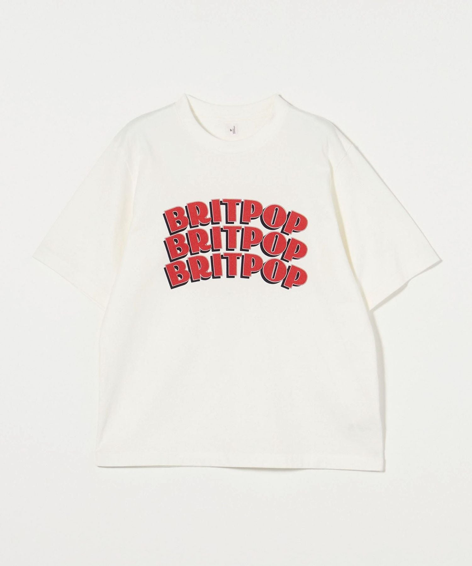 blurhms＞BRITPOP プリント Tシャツ スタンダード