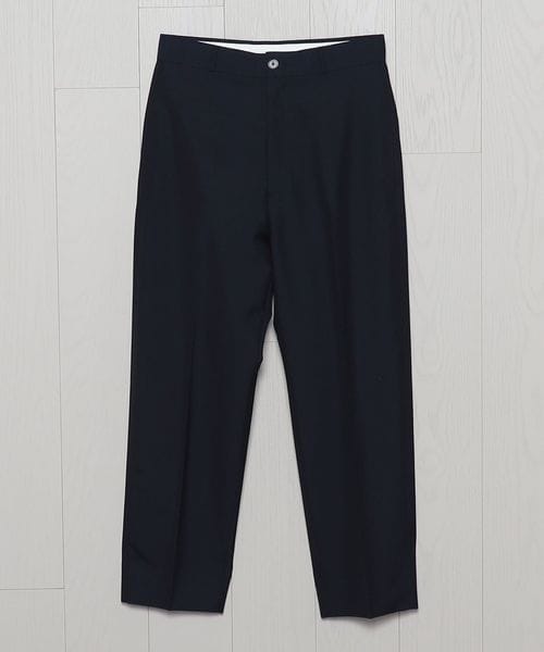 H＞ウールモヘヤジェントル テーパードパンツ