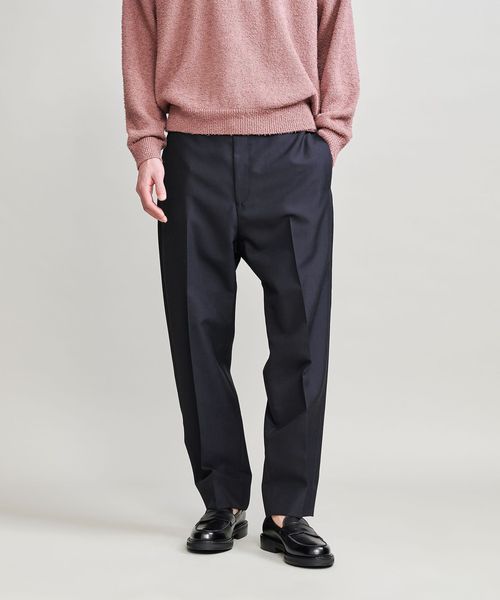 H BEAUTY & YOUTH ウールモヘヤジェントルストレートパンツ H BEAUTY&YOUTH UNITED ARROWS（エイチビューティーアンドユース