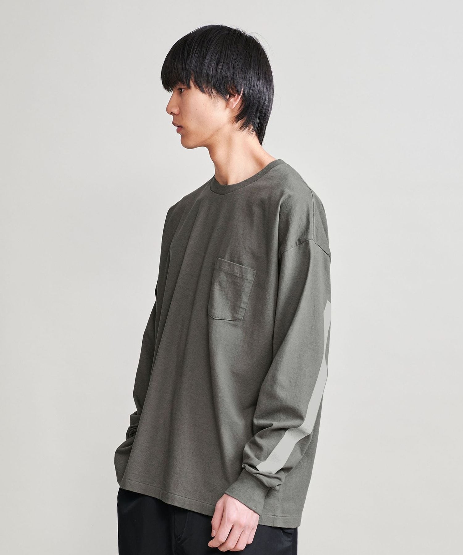 KAPTAIN SUNSHINE × BY＞WEST COAST LONG SLEEVE T―SHIRT/Tシャツ