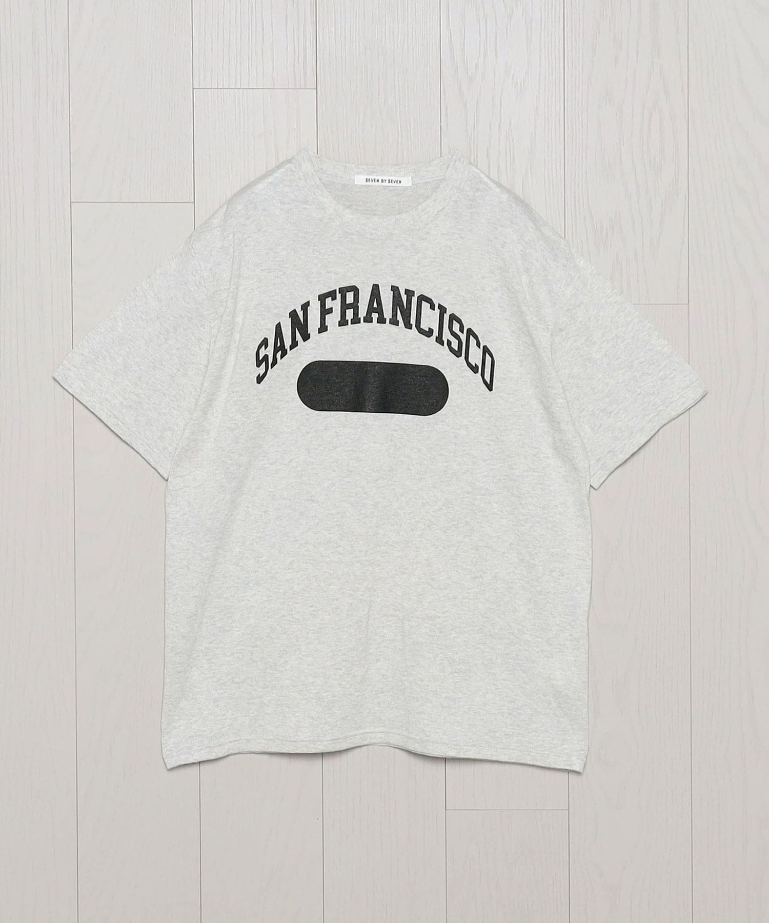 SEVEN BY SEVEN＞SF KNIT T―SHIRT/Tシャツ