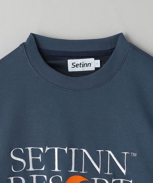 Setinn＞RESORT CREW SWEAT PULLOVER/スウェット
