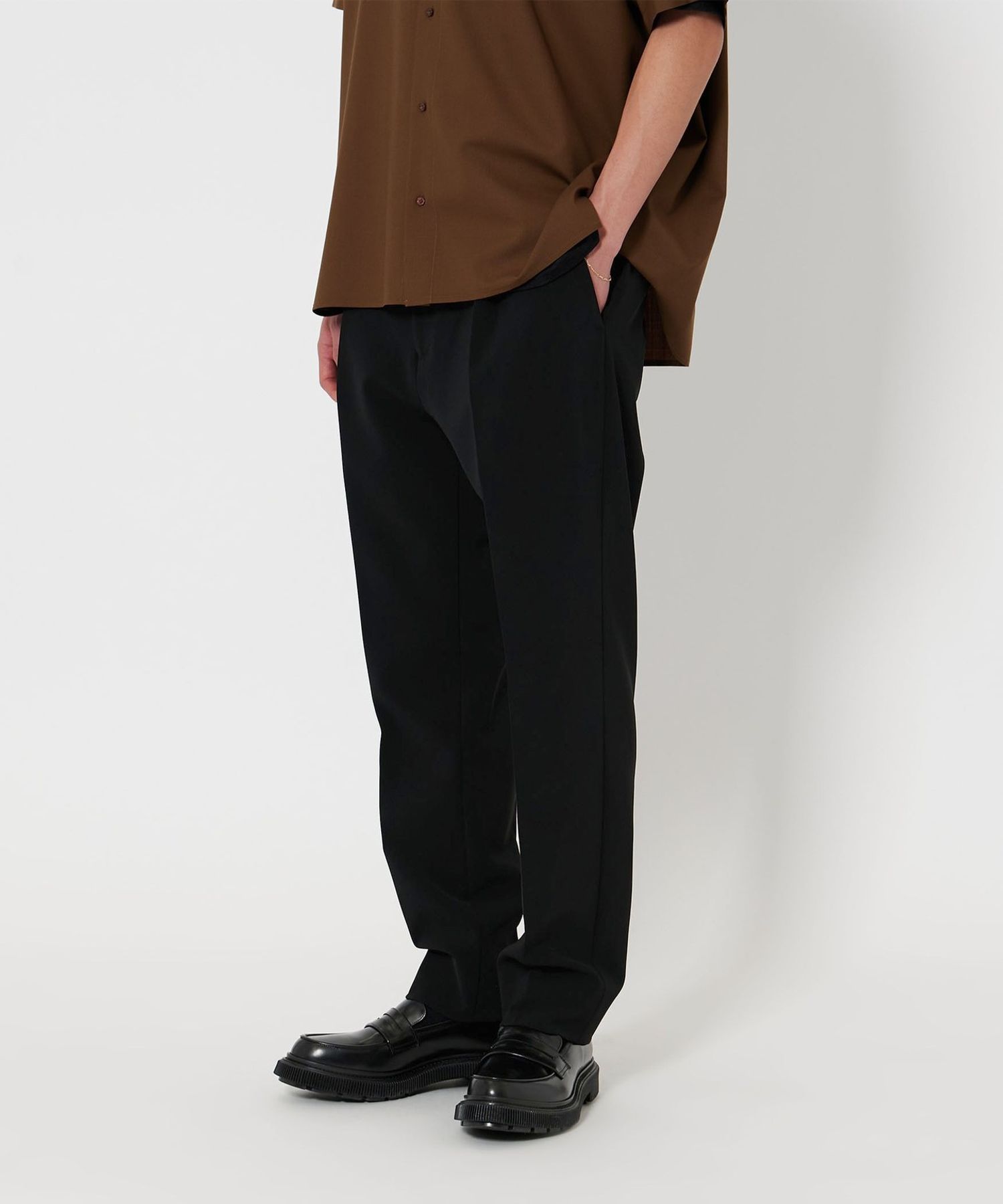 ＜H＞DOUBLE CLOTH AMF 1P TAPERED PANTS/パンツ H＞DOUBLE CLOTH AMF 1P TAPERED PANTS/パンツ