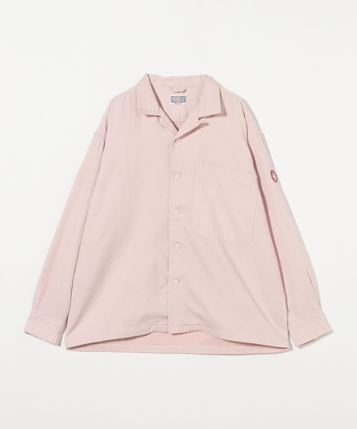 トップス C.E COTTON LPOC OPEN SHIRT C.E - 【ラスト1点（XL）】Cotton Lpoc Open Shirt Grey | ALTERFATE