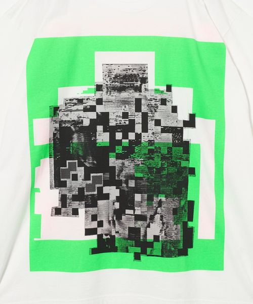 【国内買付】C.E TH array bw BIG T シーイー ロゴ Tシャツ C.E>TH ARRAY BW BIG T―SHIRT/Tシャツ