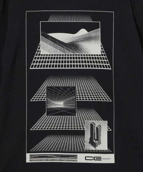 C.E＞AS DARK PLAN LONG SLEEVE T―SHIRT/Tシャツ