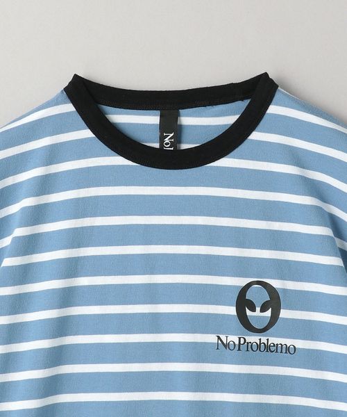 Wolford 半袖ストライプTシャツ 新品 No Problemo＞ ブルトン ストライプ Tシャツ