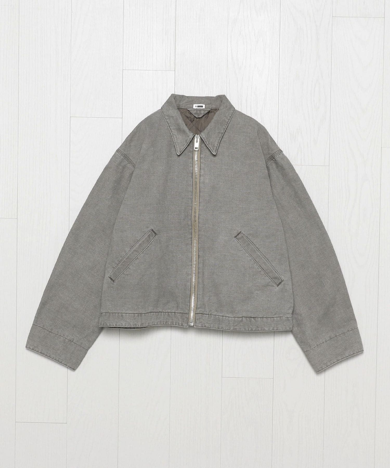 H BEAUTY&YOUTH ピグメント フェード ジャケット 25SS 美品 H＞ピグメント フェード ジャケット