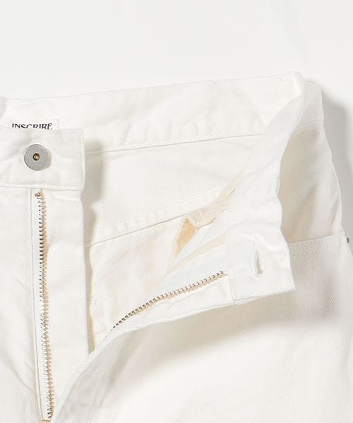 最終値下アンスクリアINSCRIREルーズフィットデニムパンツアローズROKU6 INSCRIRE＞LOOSE FIT DENIM/パンツ