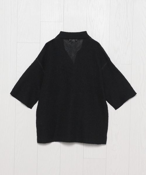 25ss H BEAUTY&YOUTH メロー ネップ シアースキッパーニット H＞メロー ネップ シアースキッパーニット