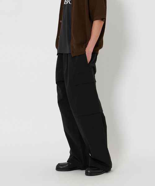 パンツ H BEAUTY&YOUTH Double Cross Flare Pants H＞DOUBLE CLOTH FLARE PANTS/パンツ