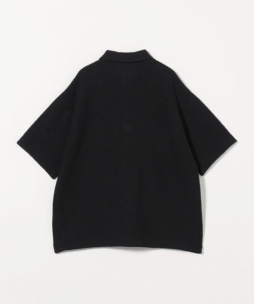 H＞ギマコットン リンクス ニットシャツ