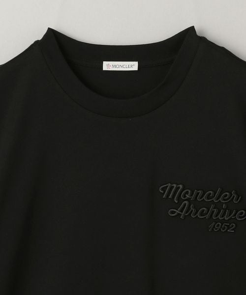関送込★Moncler★エンボス加工 ロゴ Tシャツ 関送込☆Moncler☆エンボス加工 ロゴ Tシャツ Tシャツ・カットソー