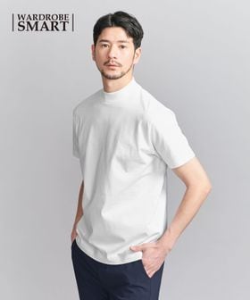 BEAUTY&YOUTH/【WEB限定 WARDROBE SMART】クリア  ガスコットン モックネック カットソー【抗菌・防臭】/Tシャツ / カットソー