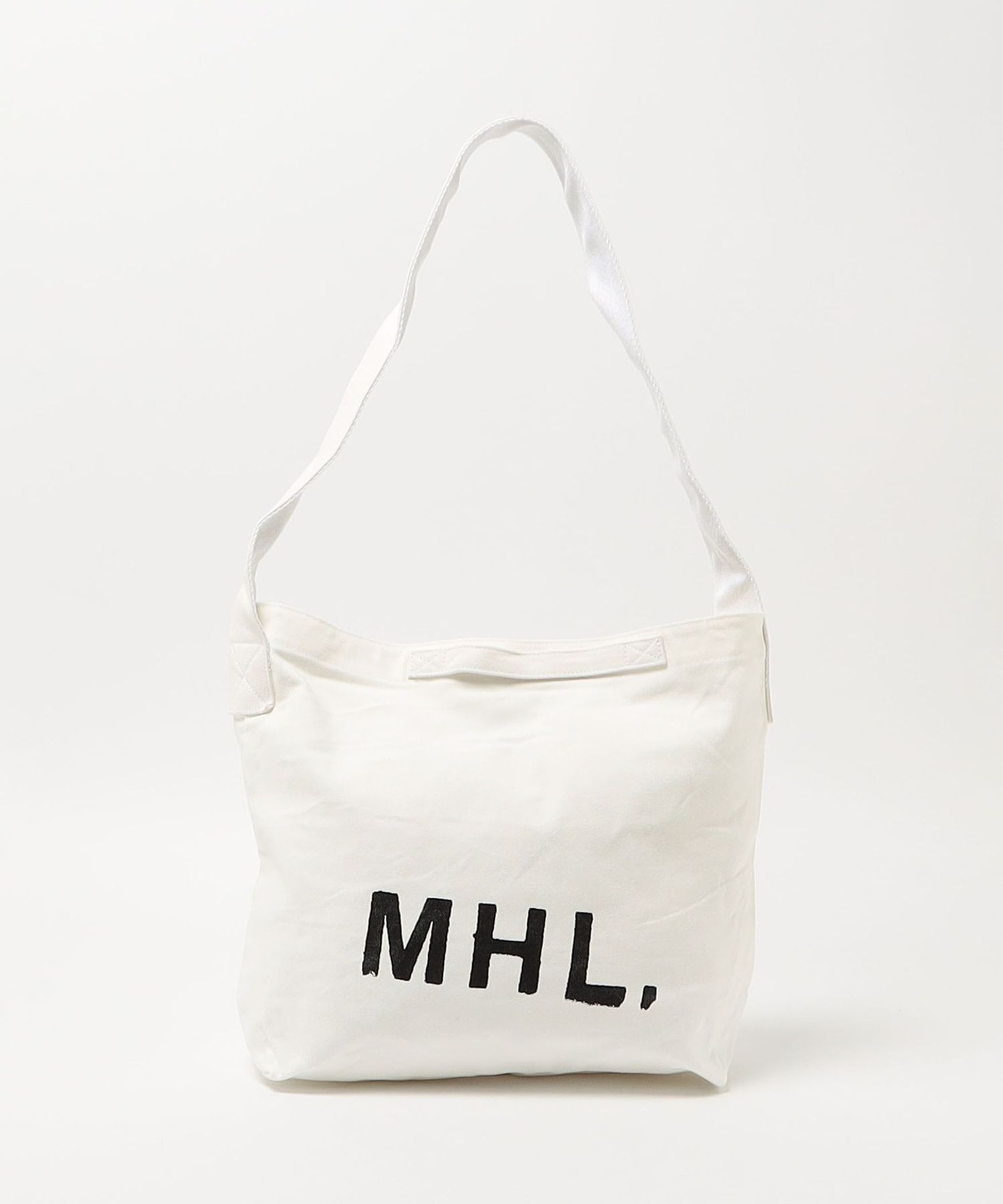 MHL. ショルダーバッグ　2023AW MHL.＞ヘビー ロゴ ショルダー バッグ