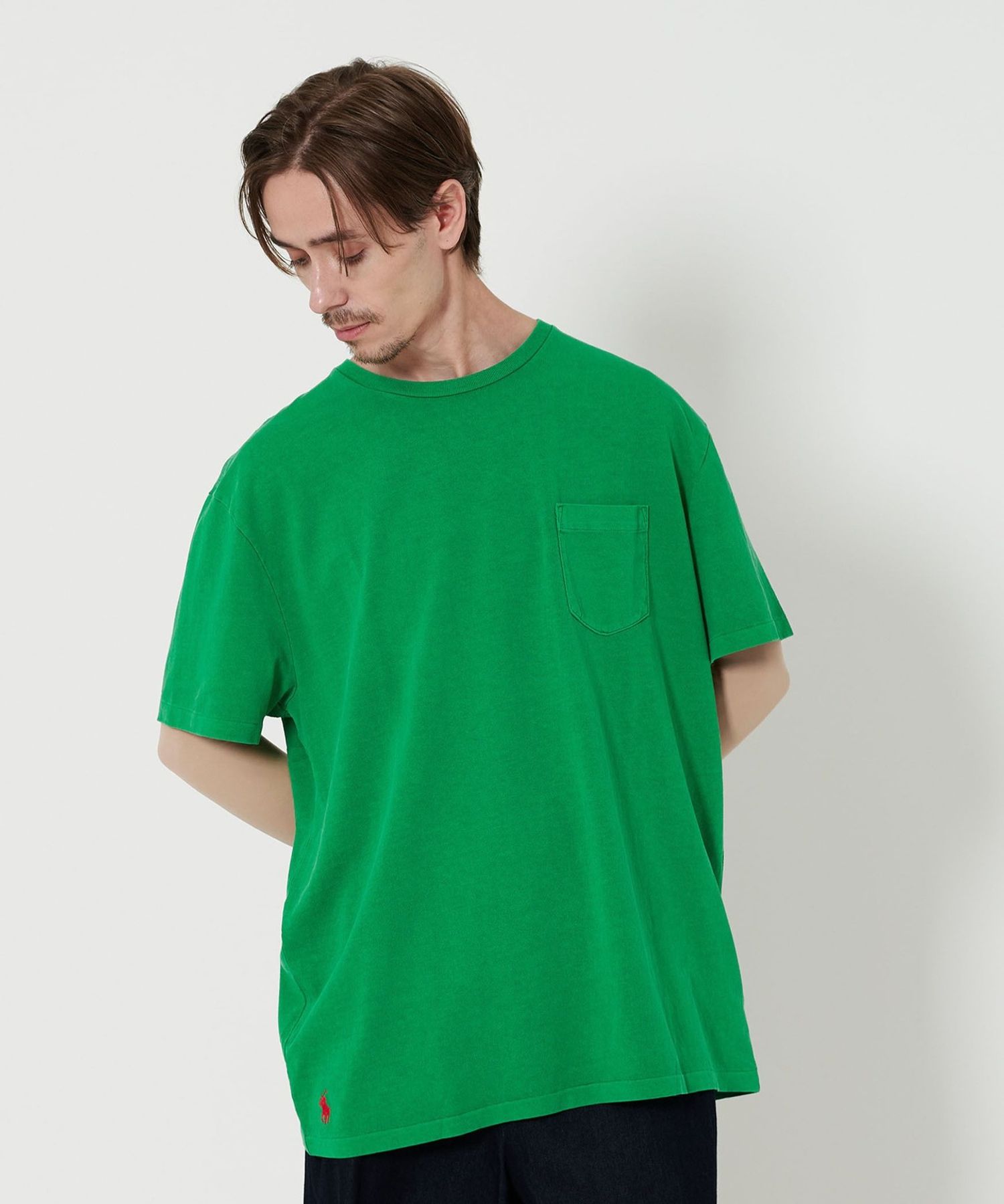別注】 ＜POLO RALPH LAUREN＞ ガーメント ダイ Tシャツ