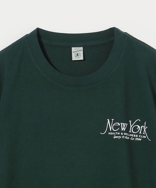 【完売モデル】Sporty&Rich エンブレム Tシャツ ネイビー S MEN , WOMEN】Sporty&Rich NY 94 T-Shirt – AMERICAN RAG CIE