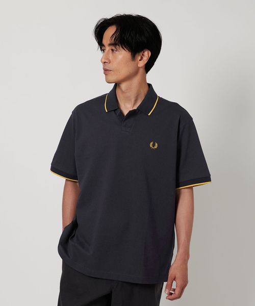 FRED PERRY ネイビー ポロシャツ Ｌ　アローズ　別注 3200024S0795_l1_a053.jpg
