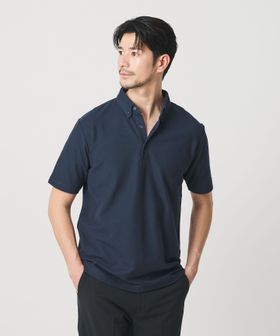 BEAUTY&YOUTH/【WEB限定 WARDROBE SMART】ステイ クリーン ピケ BD ポロシャツ【抗菌防臭】/ポロシャツ