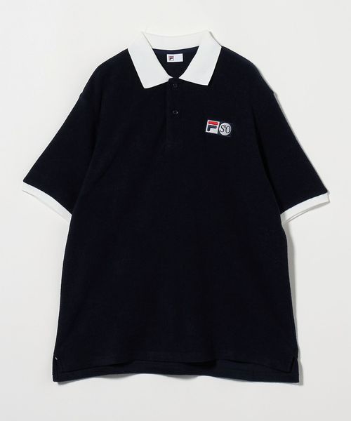 FILA×S2O×BEAUTY&YOUTH＞パイル ポロシャツ