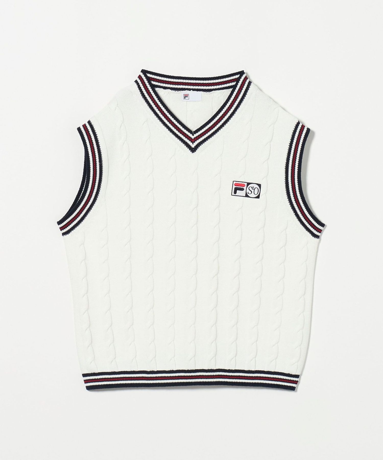 1980'S フィラ FILA ビヨンボルグ チルデンニットベスト 赤 M 1980'S フィラ FILA ビヨンボルグ チルデンニットベスト 赤 M